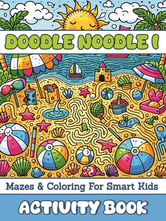 Doodle Noodle 1 Mazes & Coloring for Smart Kids