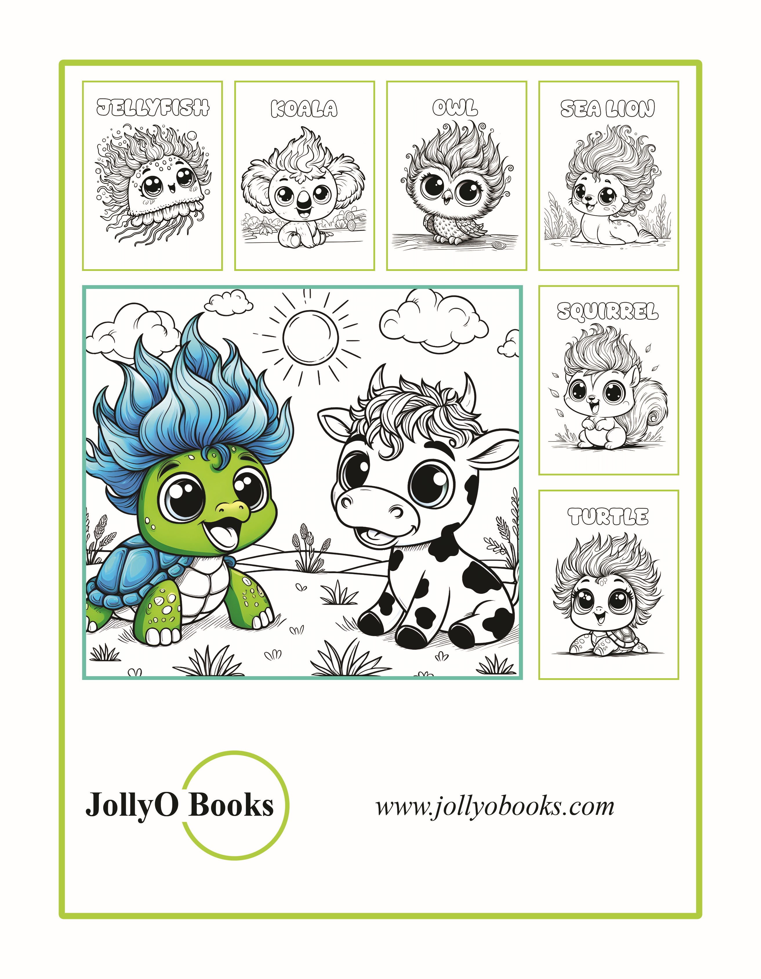 Jolly Locks X Coloring Pack 2